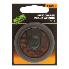LESTURI PLUMB FOX KWIK CHANGE POP-UP WEIGHTS NO.4 10BUC