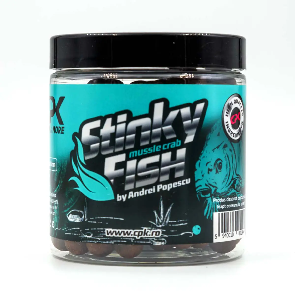 BOILIES CARLIG STINKY FISH 10 & 14mm 130g