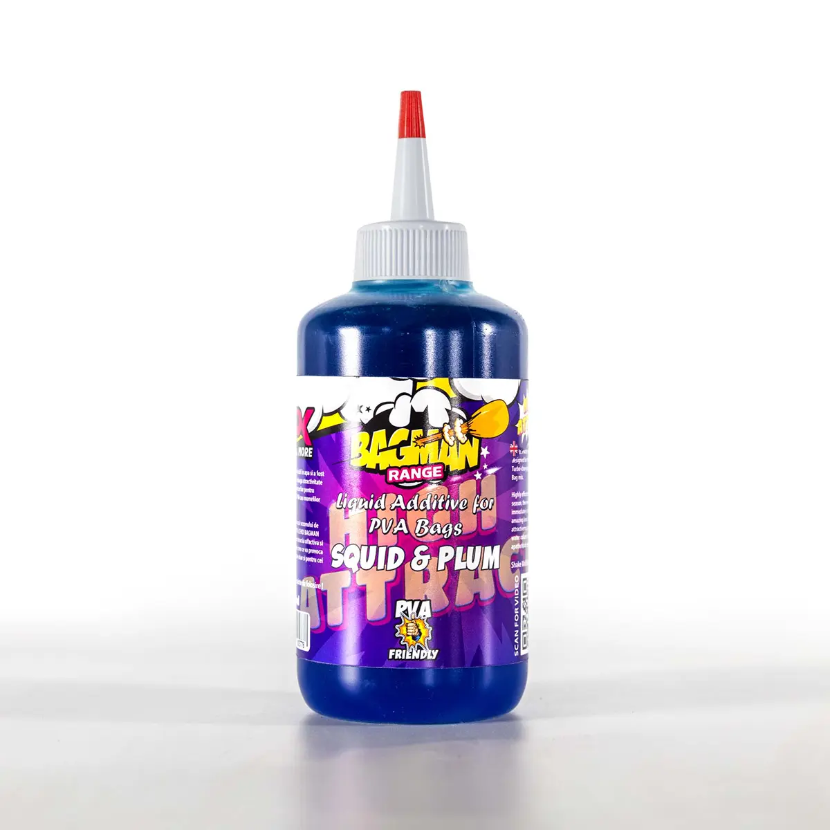 ADITIV LICHID PUNGA PVA BAGMAN HA SQUID & PRUNA 250ml