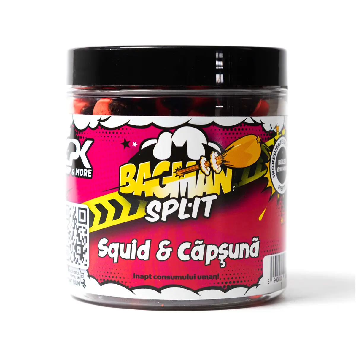 BOILIES CARLIG BAGMAN SPLIT SQUID & CAPSUNA 10 & 14mm 120g