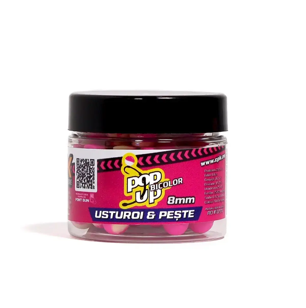 POP UP BICOLOR USTUROI & PESTE 8mm 15g