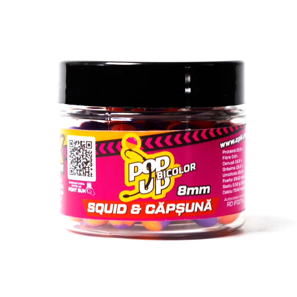 POP UP BICOLOR SQUID & CAPSUNA 8mm 15g