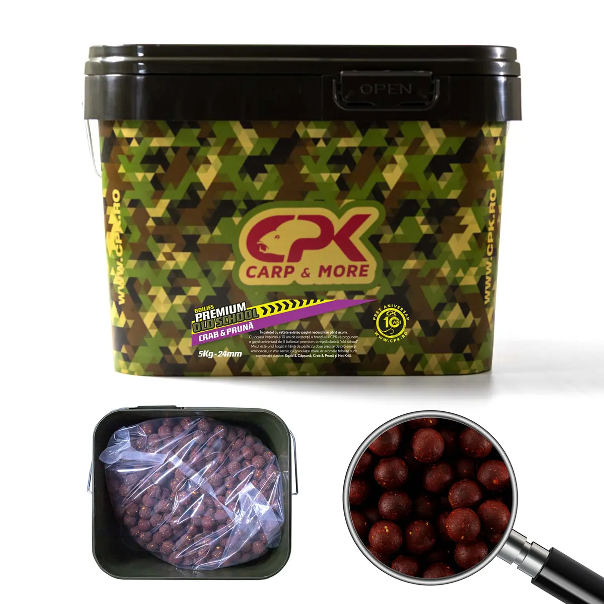 BOILIES OLD SCHOOL CRAB & PRUNA 24mm 5kg