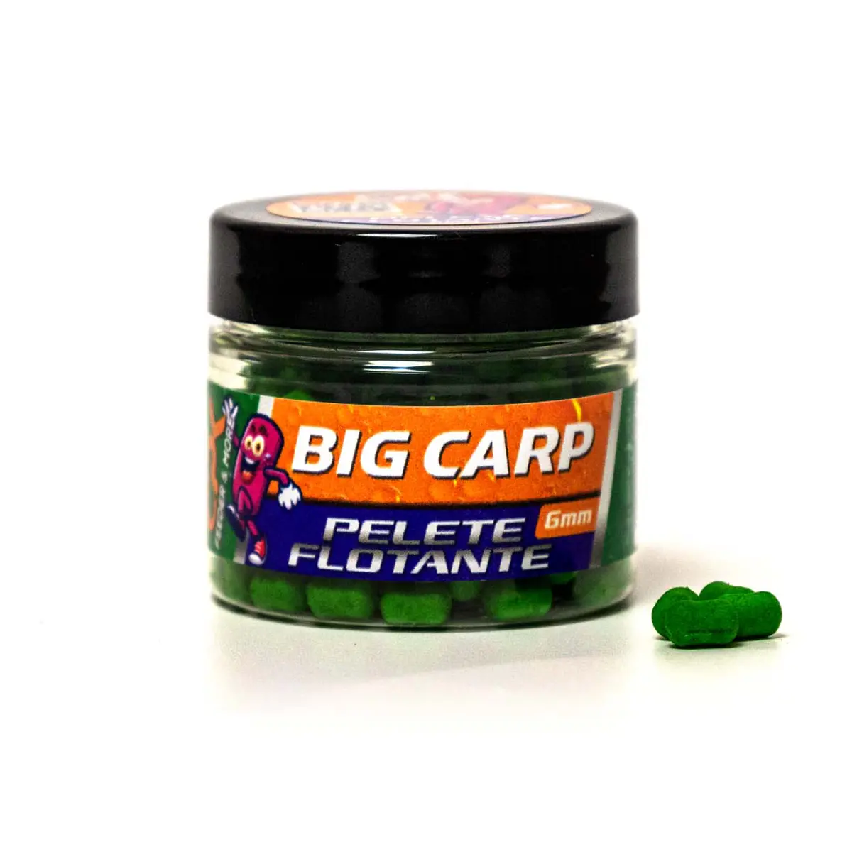 PELETE FLOTANTE FEEDER BIG CARP - SCOICA (VERDE) 6mm 20g