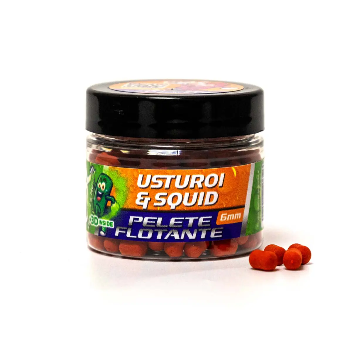 PELETE FLOTANTE FEEDER USTUROI & SQUID 3D 6mm 20g