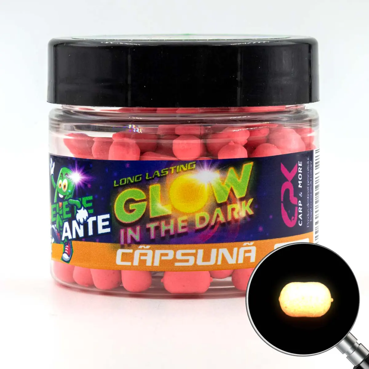 PELETE FLOTANTE FEEDER GLOW IN THE DARK CAPSUNA 6mm 15g (UV)
