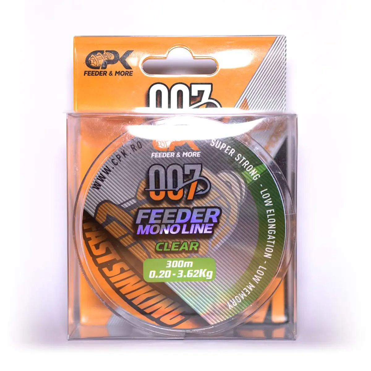 CPK FEEDER MONOLINE 0.20mm 300m CLEAR