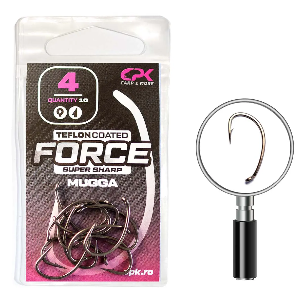 FORCE TEFLON HOOKS MUGGA NR 4