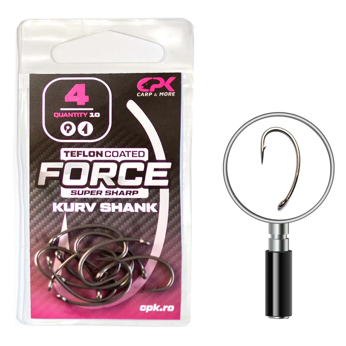 FORCE TEFLON HOOKS KURV NR 8