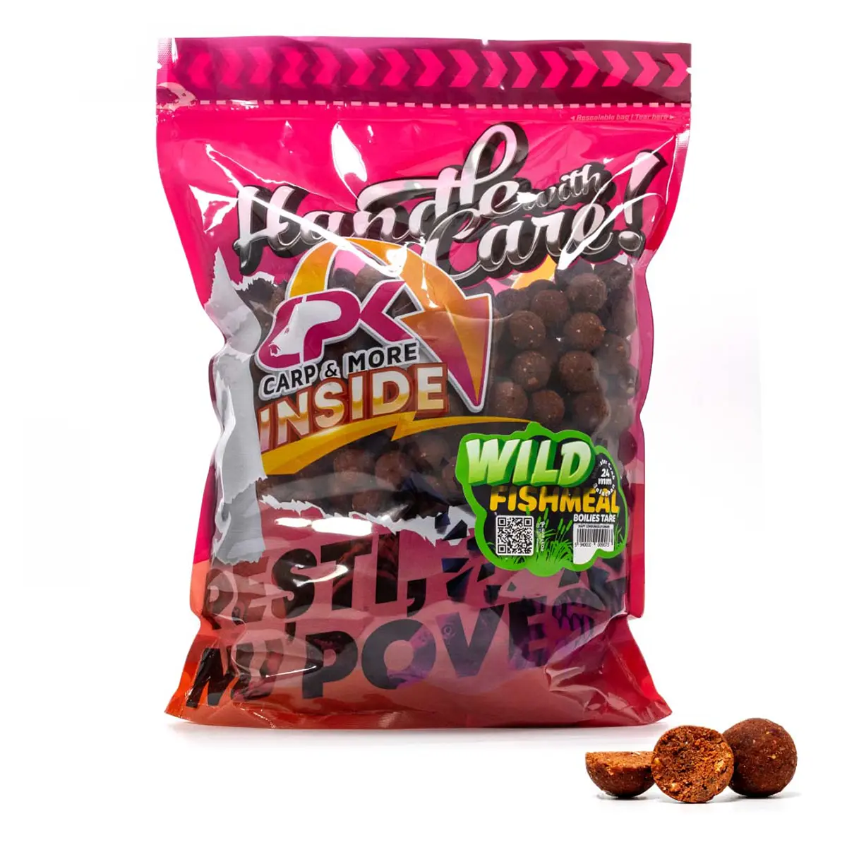 BOILIES WILD CARP FISHMEAL 20mm 3kg HARD