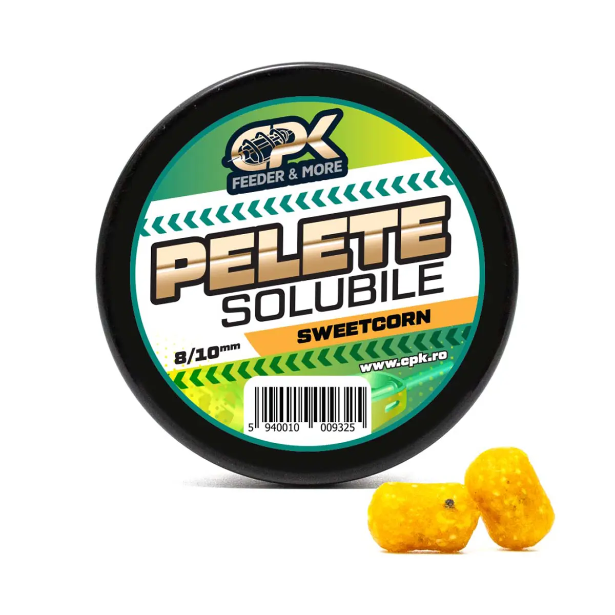 PELETE SOLUBILE FEEDER SWEETCORN 10mm 40g