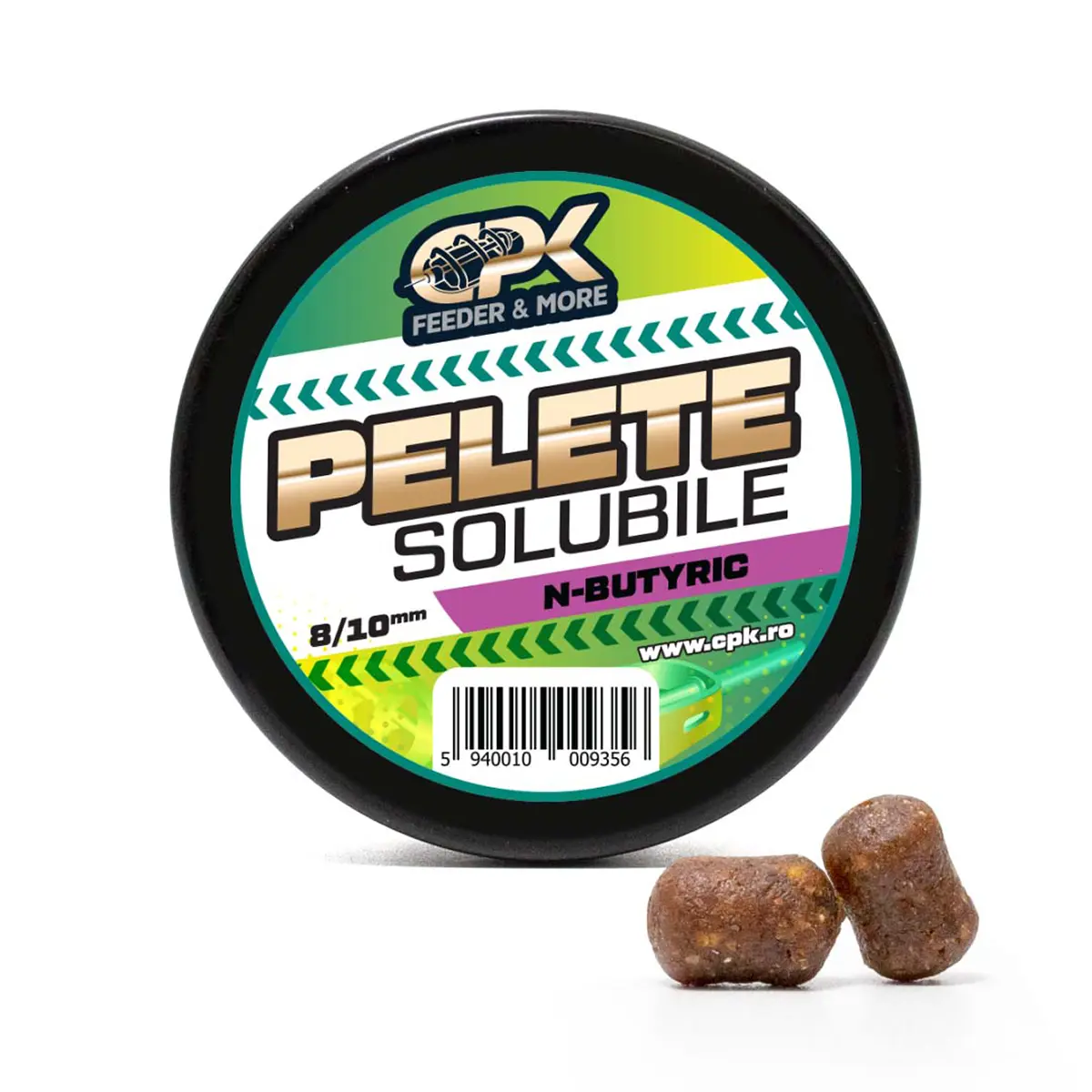 PELETE SOLUBILE FEEDER N BUTIRYC 10mm 40g