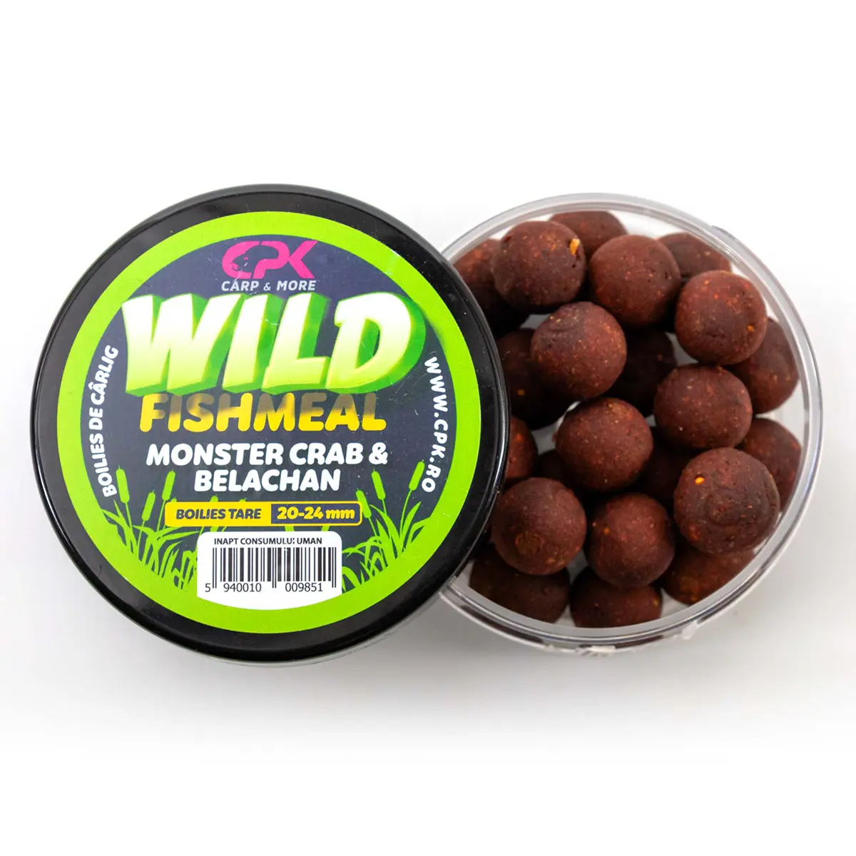 BOLIES CARLIG WILD CARP FISHMEAL 20 & 24mm TARI