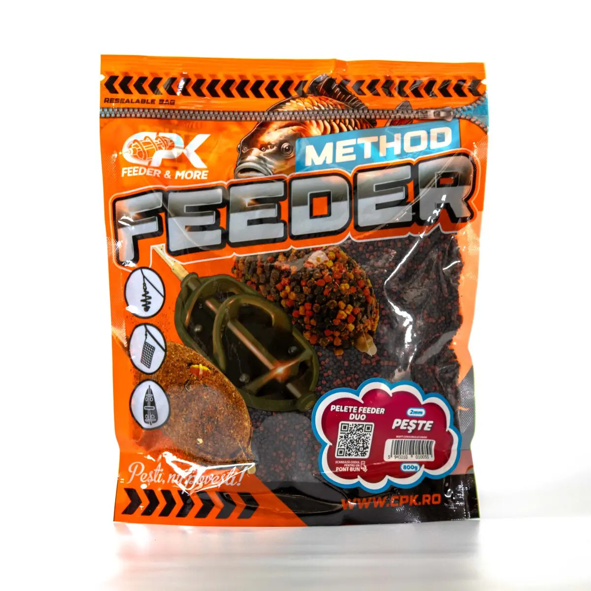 PELETE FEEDER DUO PESTE 2mm 800g
