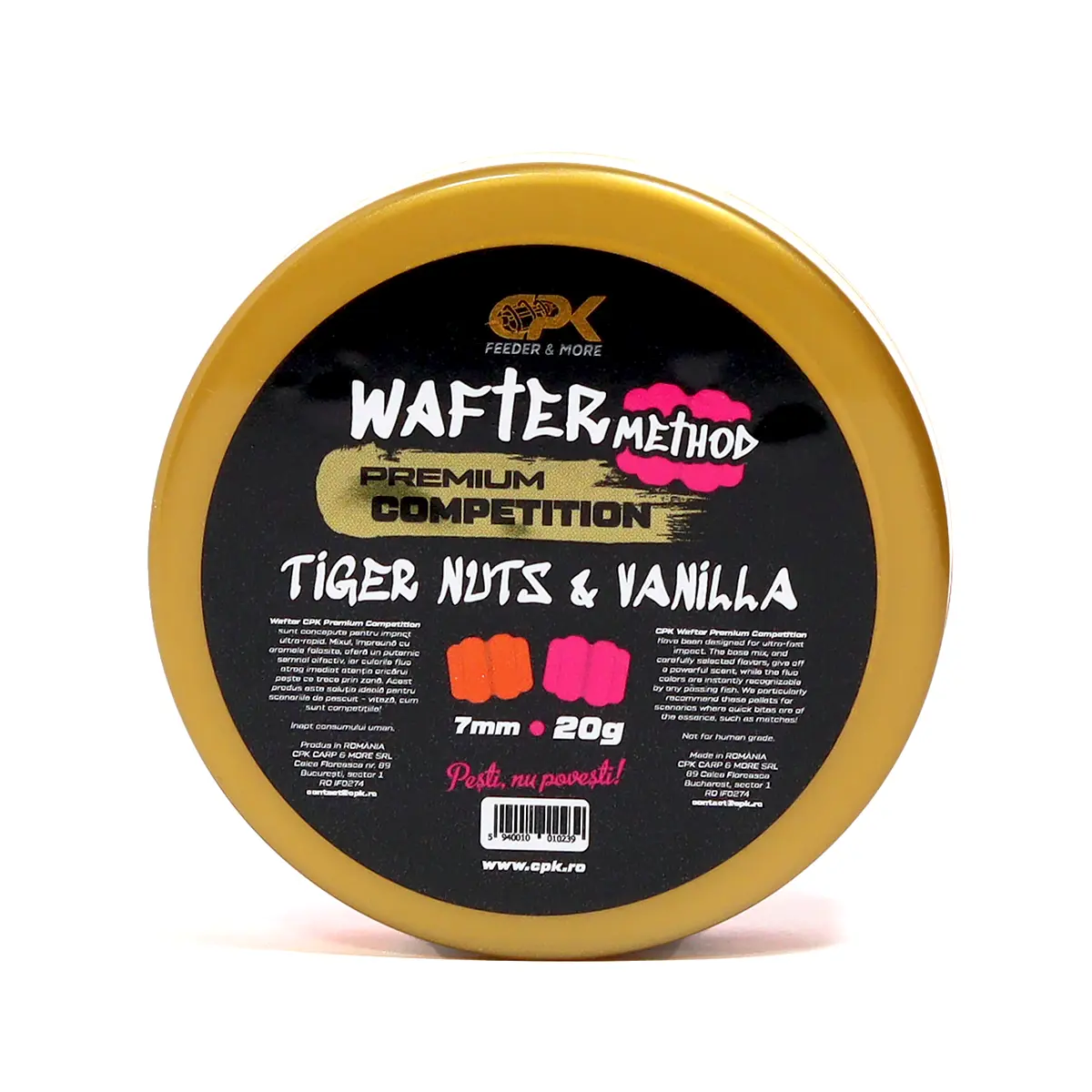 WAFTER COMPETITION METHOD TIGER NUTS & VANILLA 7mm 20g