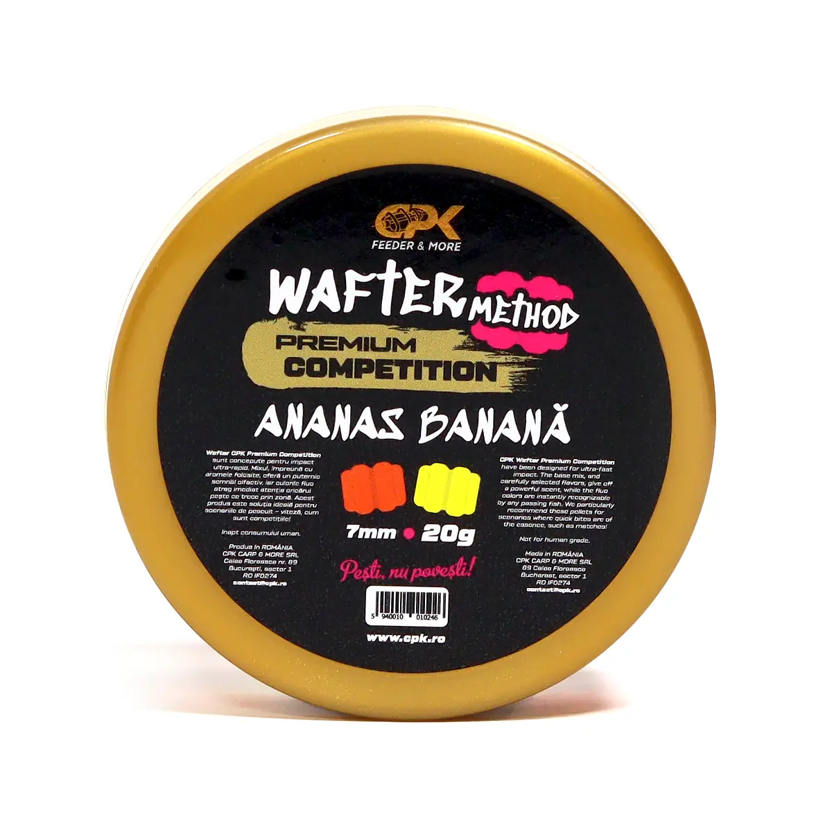 WAFTER COMPETITION METHOD ANANAS BANANA 7mm 20g