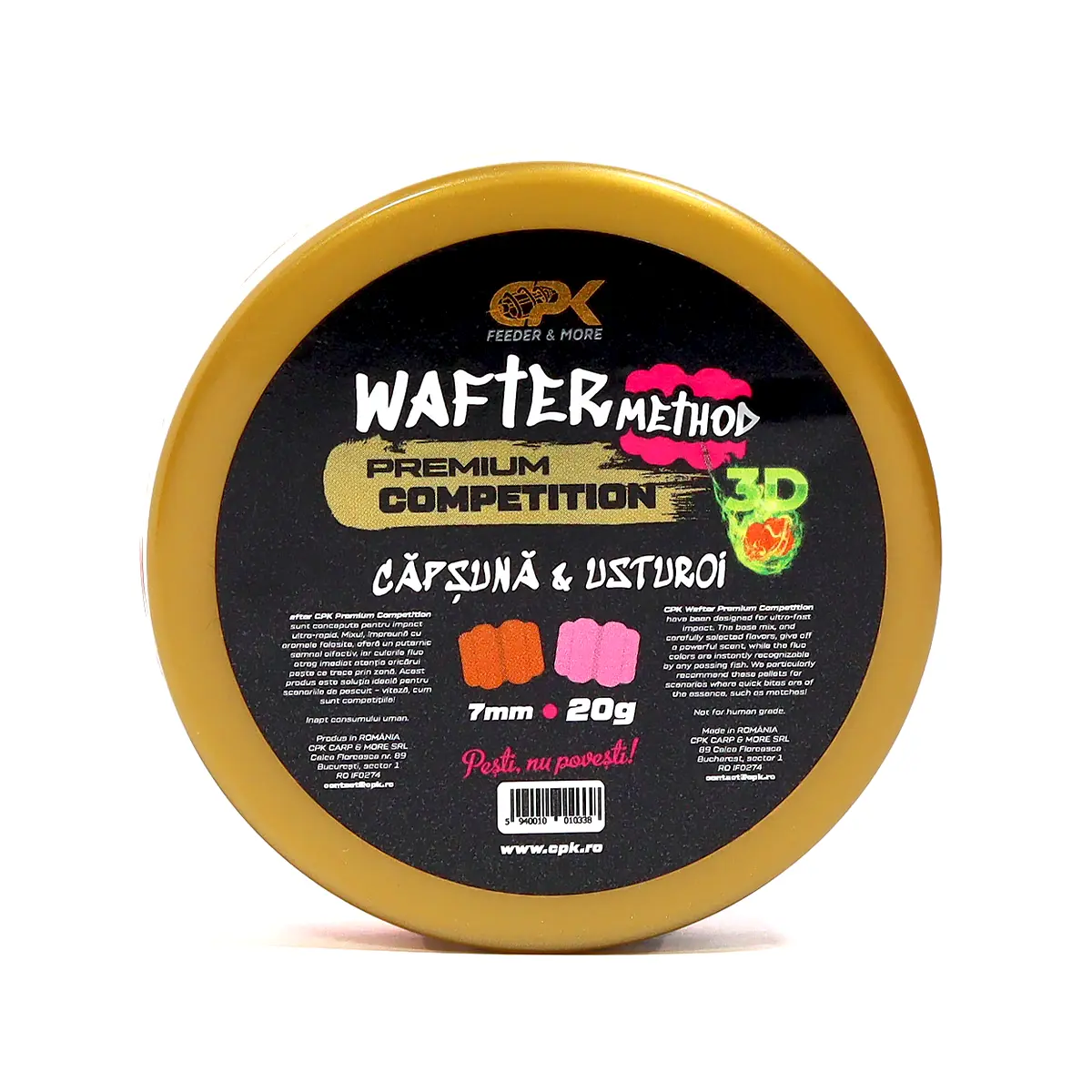 WAFTER COMPETITION METHOD 3D CAPSUNA & USTUROI 7mm 20g