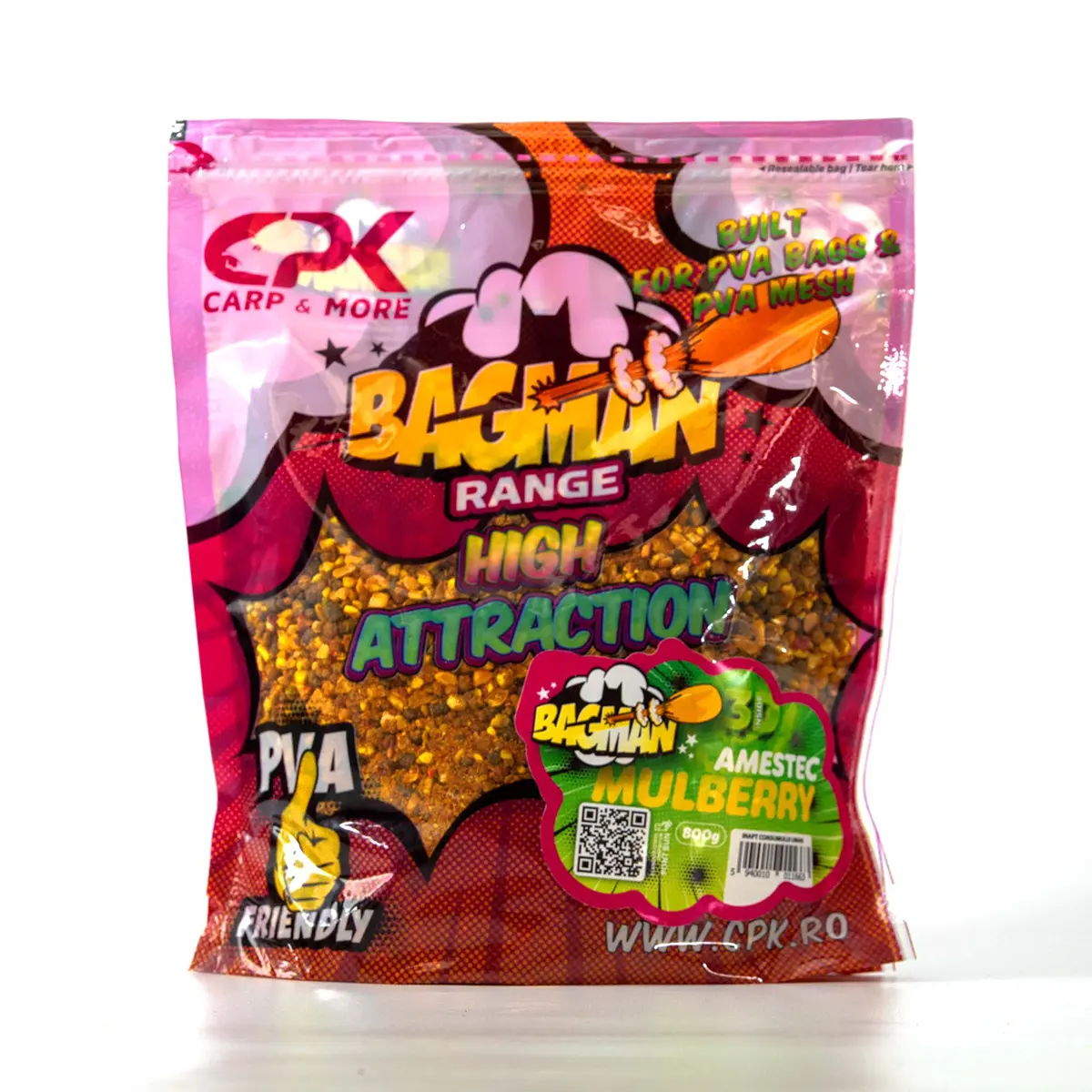 AMESTEC PUNGA PVA BAGMAN 3D MULBERRY 800g
