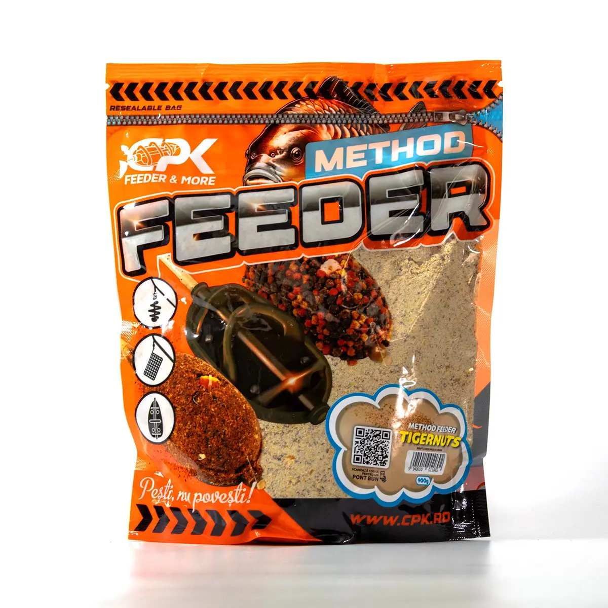 GROUNDBAIT METHOD FEEDER TIGER NUTS 900g