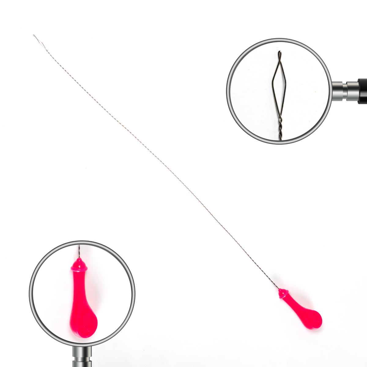 EXTRA LONG EASY SPLICE NEEDLE (DE TRAS FIR PRIN MOMITOR/PLUMB)