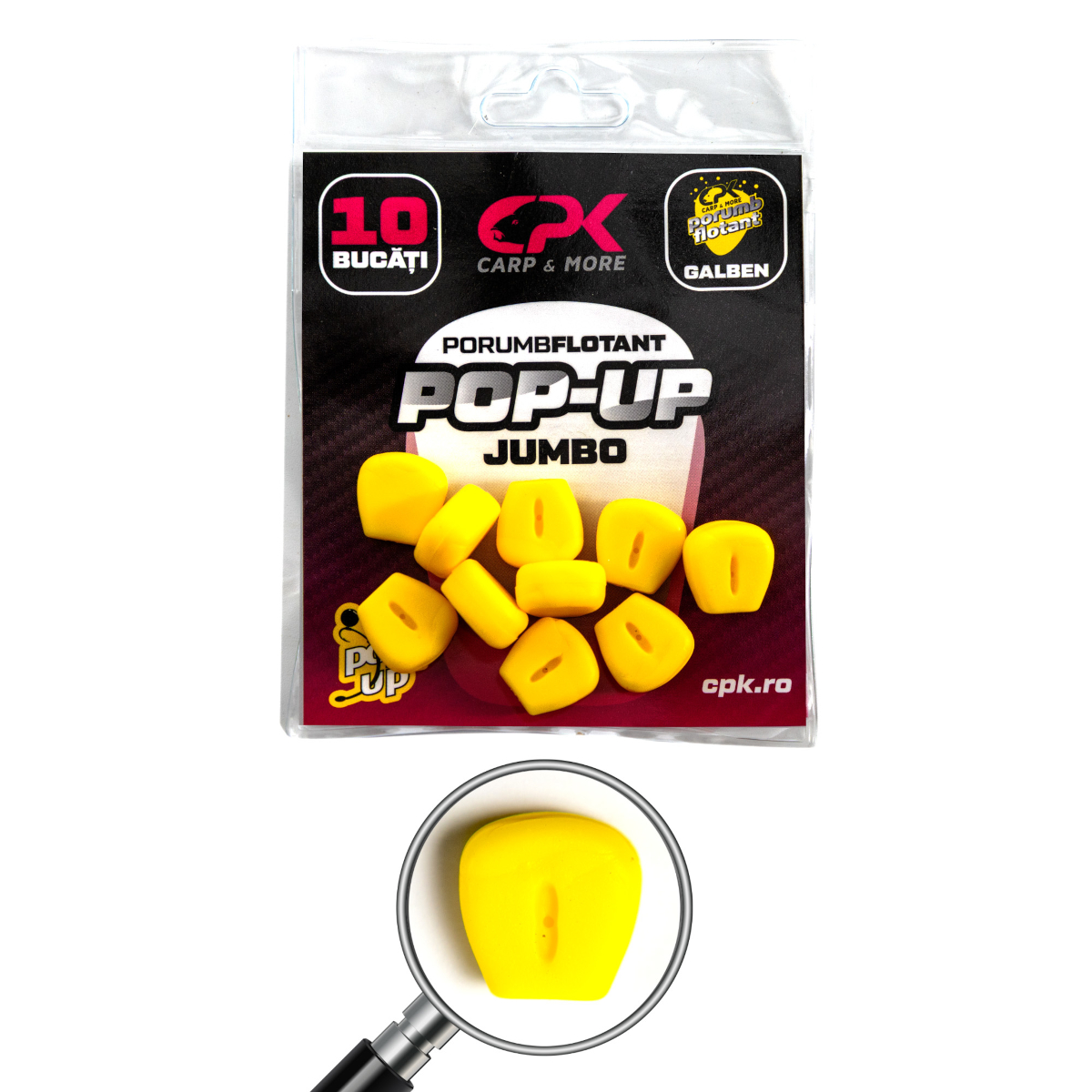 PORUMB FLOTANT JUMBO GALBEN 10 BUC