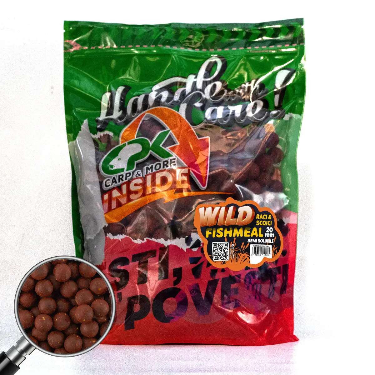 BOILIES WILD CARP RACI & SCOICI 20mm 3kg SEMISOLUBIL