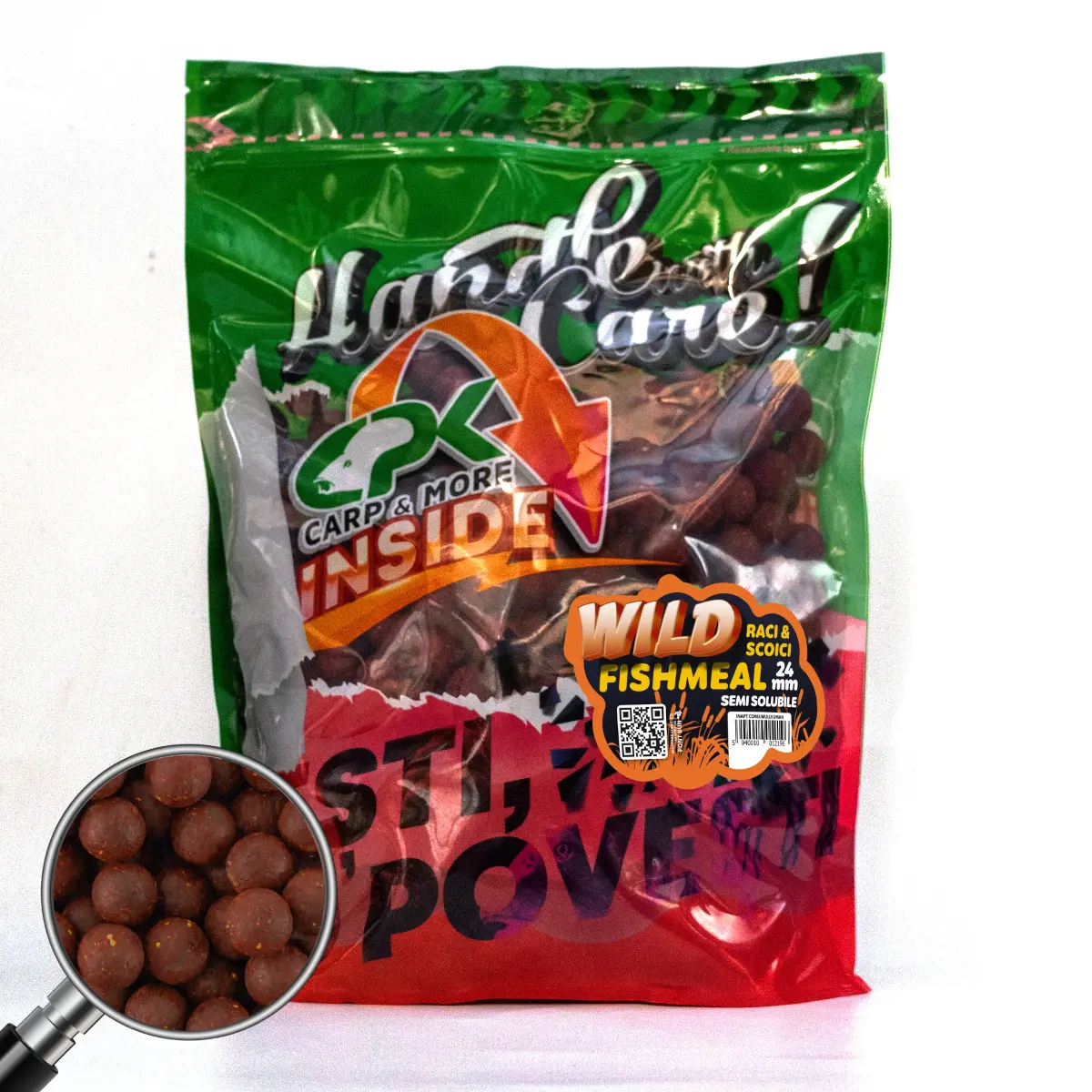 BOILIES WILD CARP RACI & SCOICI 24mm 3kg SEMISOLUBIL