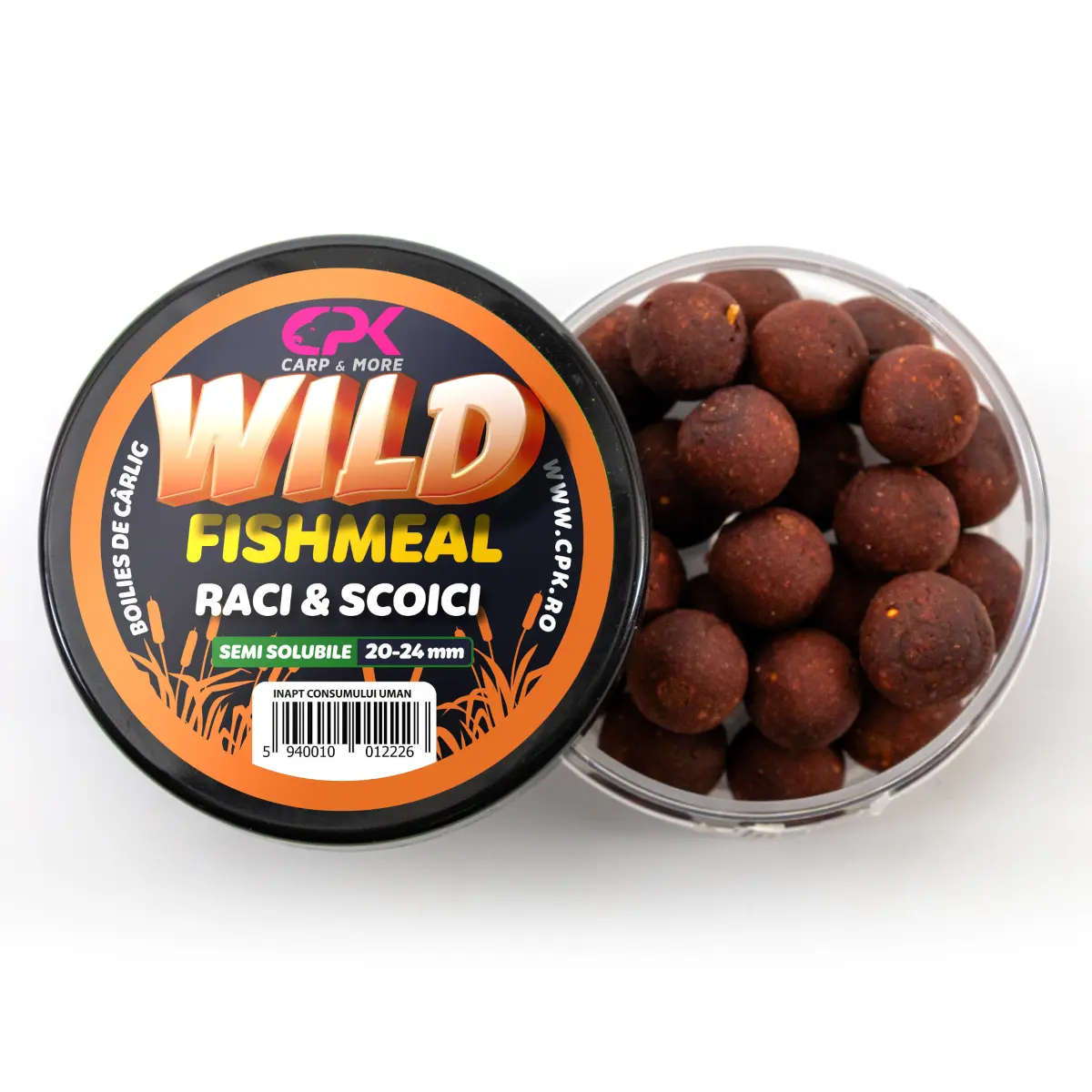 BOLIES CARLIG WILD CARP RACI & SCOICI 20 & 24mm SEMISOLUBILE