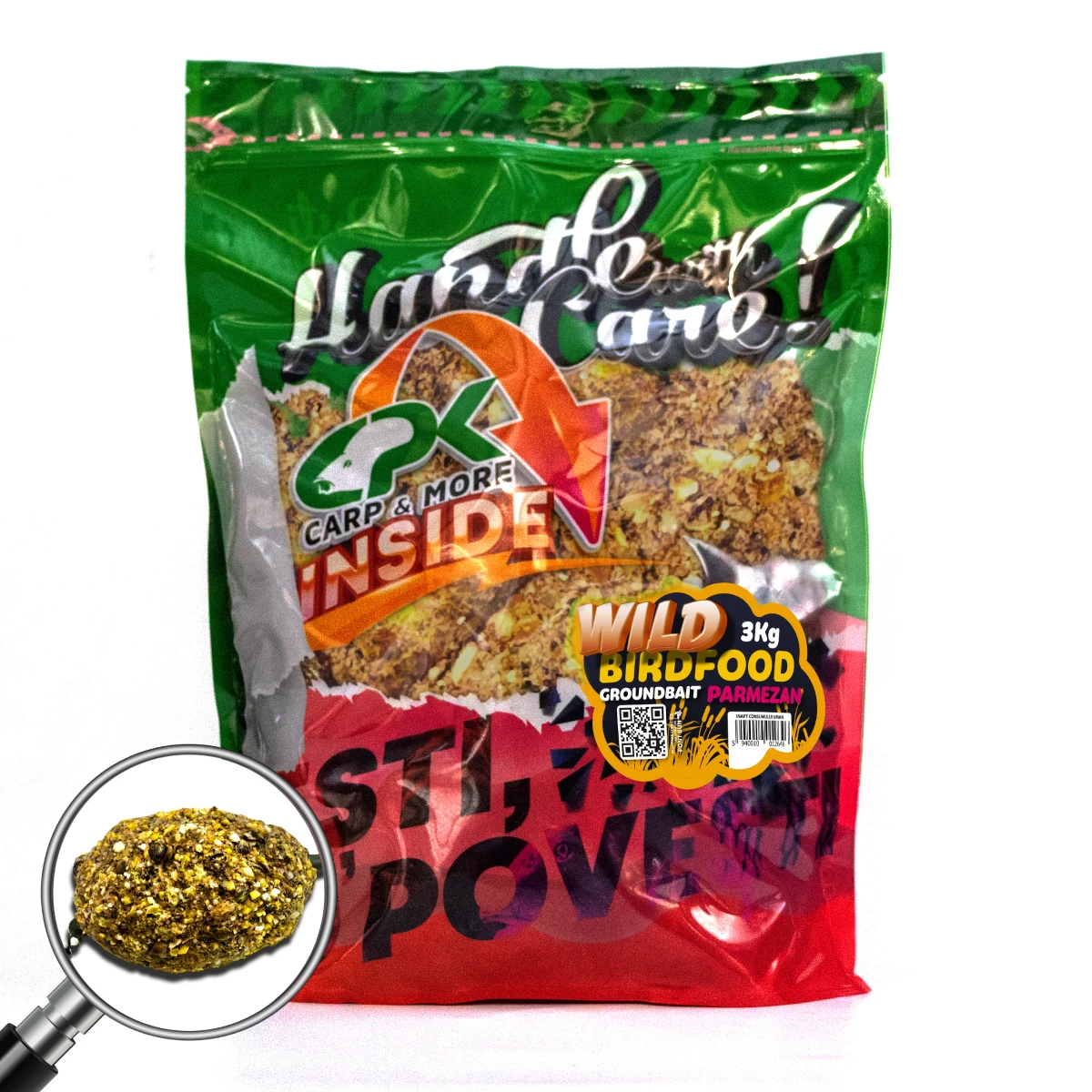 Groundbait WILD Parmezan 3KG