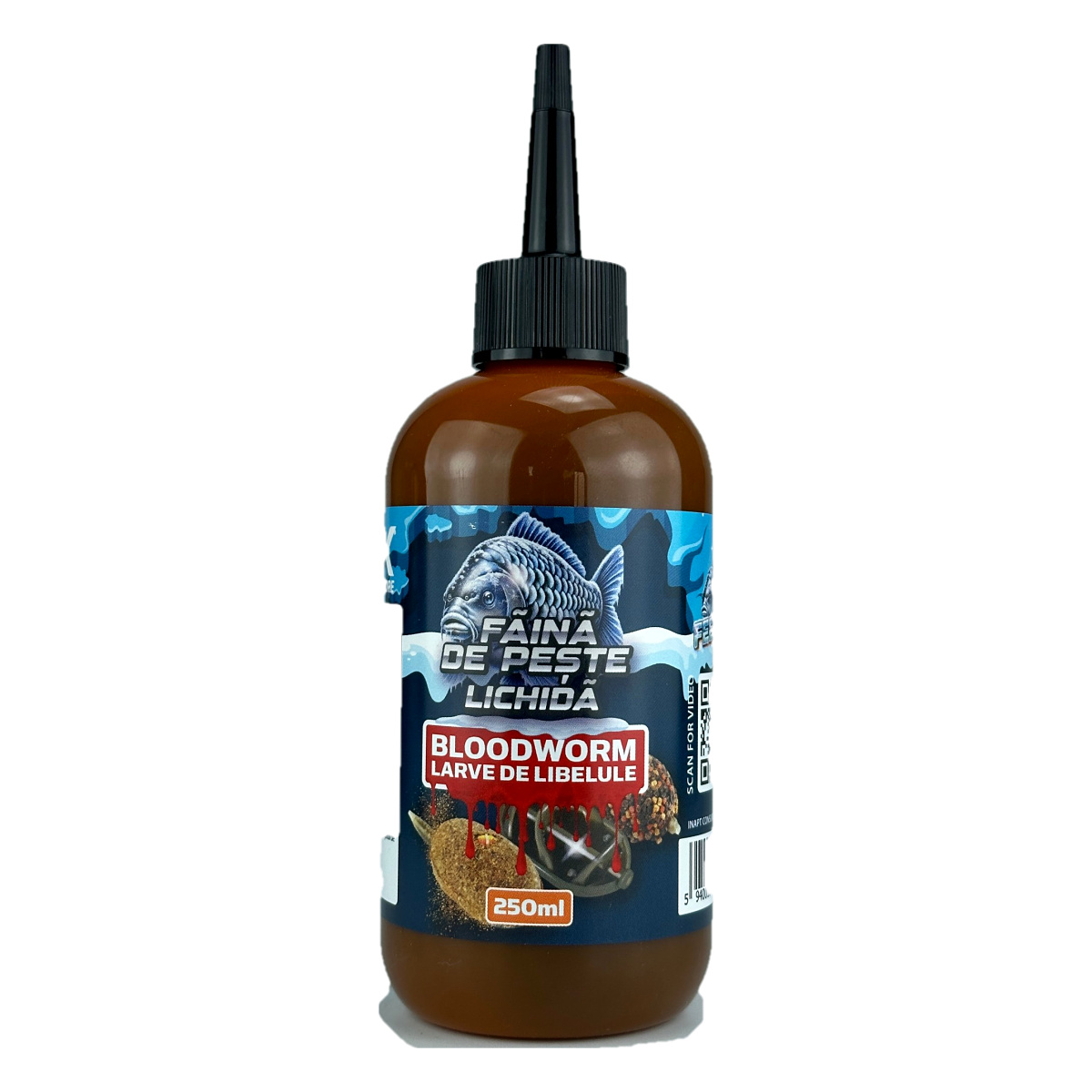 APA RECE ADITIV FEEDER FAINA DE PESTE LICHIDA BLOODWORM 250 ML