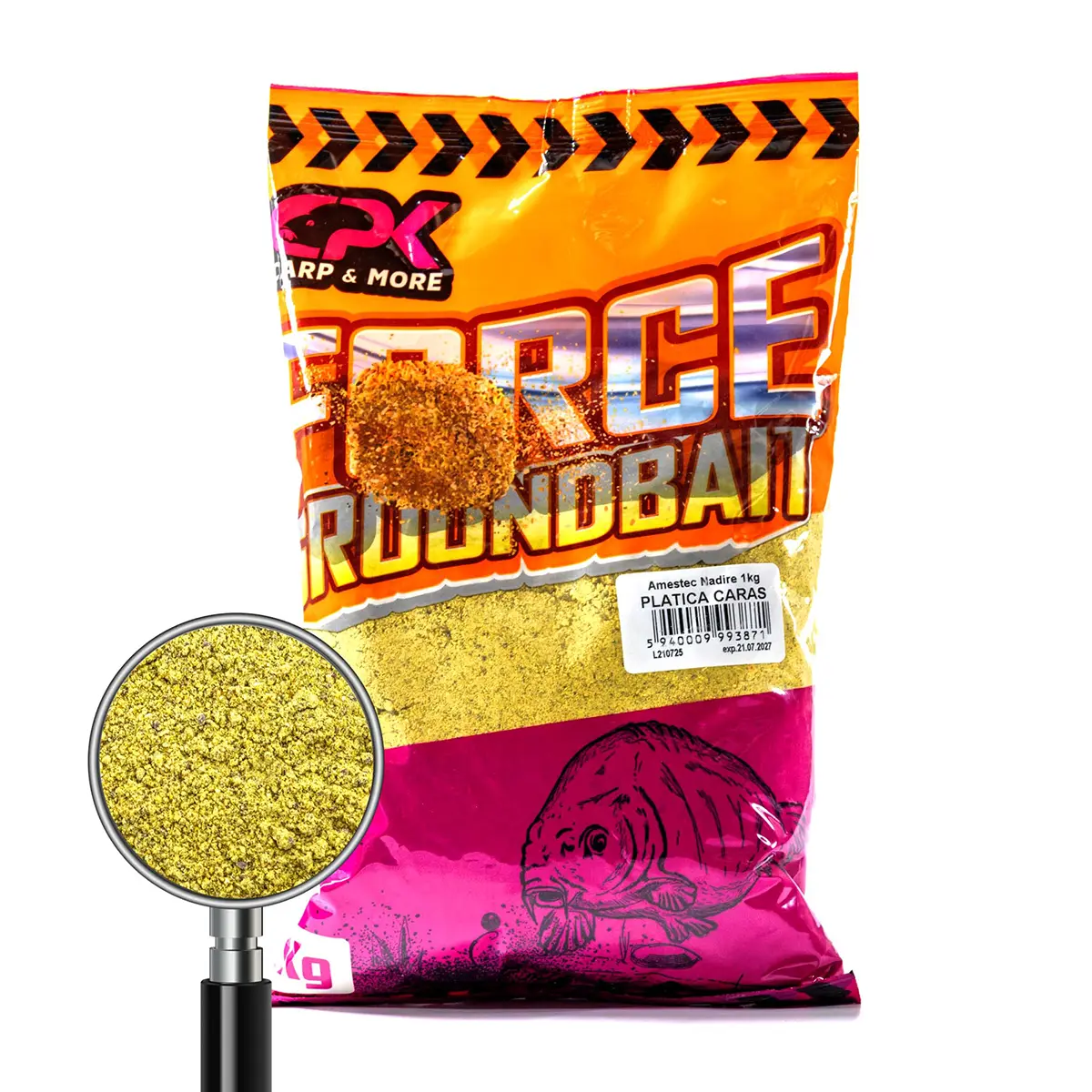 FORCE GROUNDBAIT PLATICA & CARAS 1kg