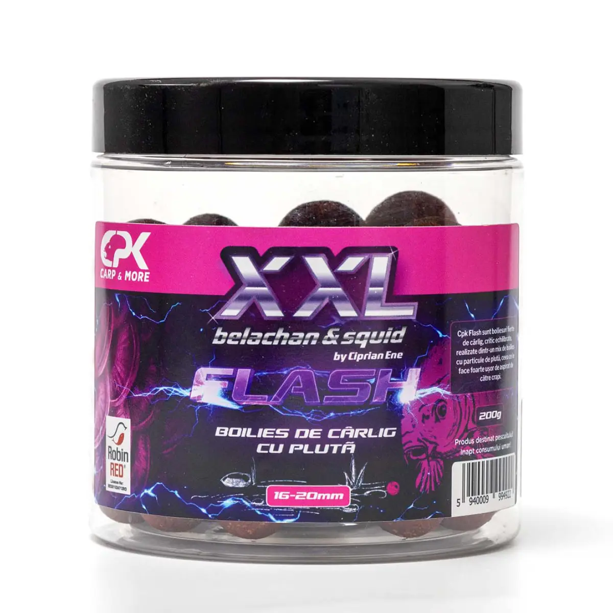 BOILIES CARLIG FLASH CRITIC ECHILIBRAT XXL 16 & 20mm 200g