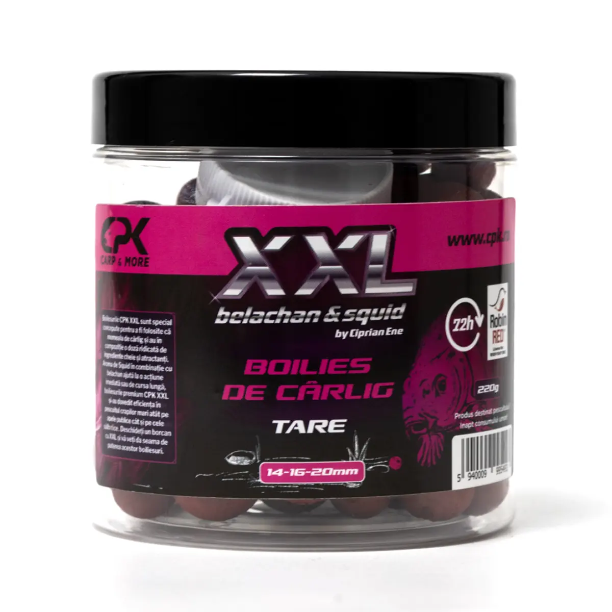 BOILIES CARLIG XXL 14 & 16 & 20mm 250g