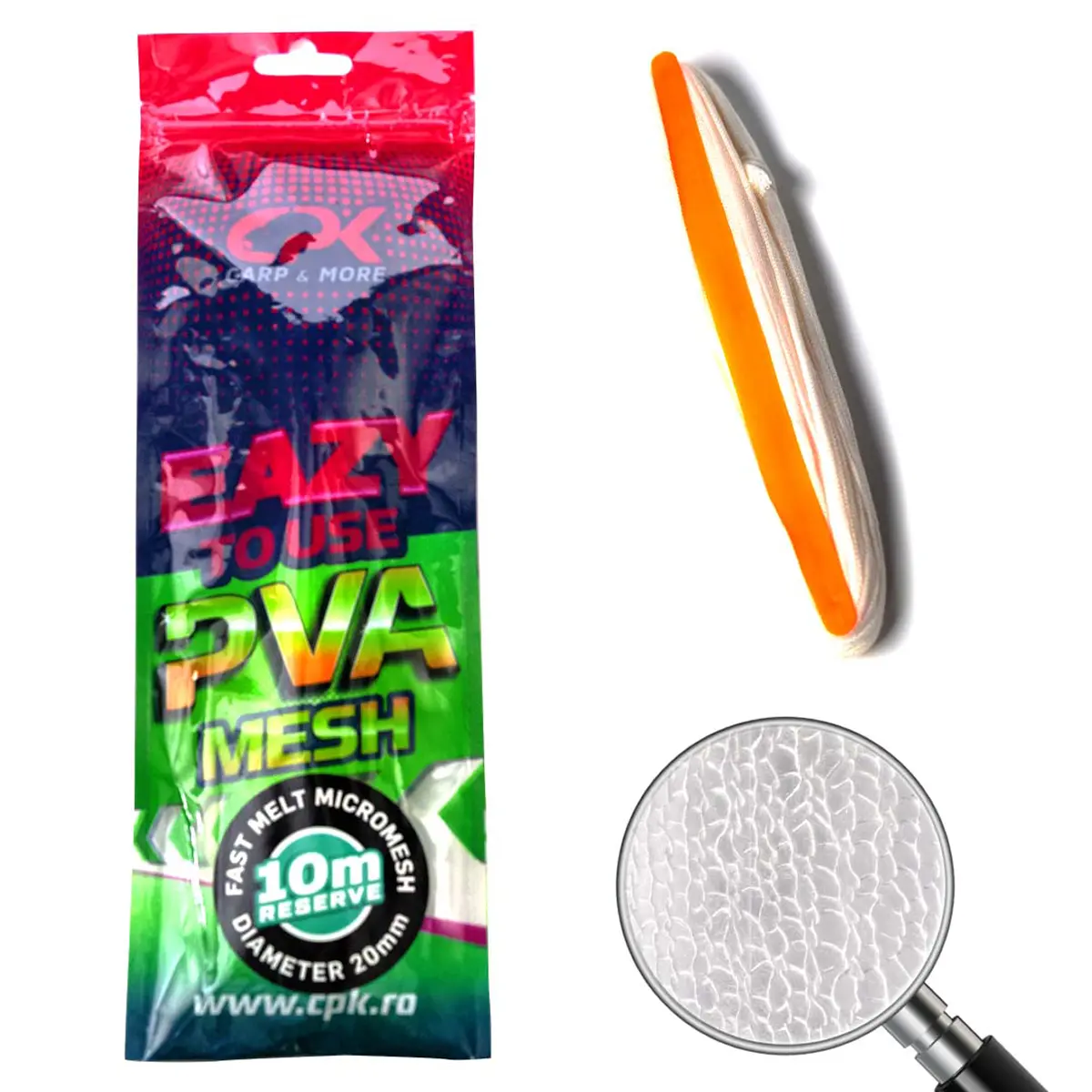 REZERVA PVA 10 Metri FAST MELT (25mm) (Fabricat in ROMANIA)