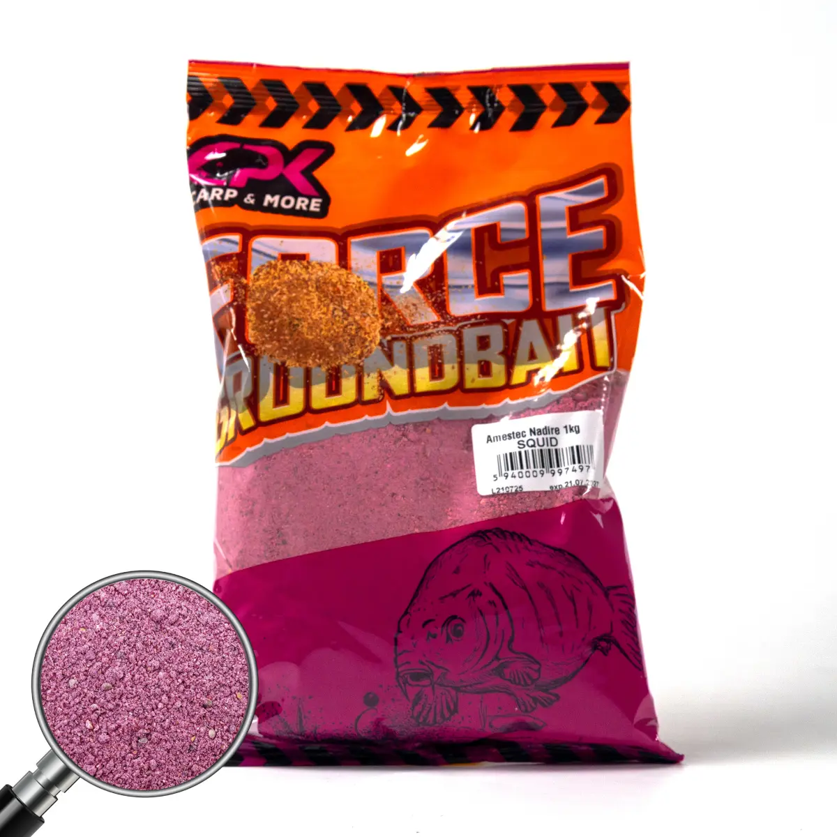 FORCE GROUNDBAIT SQUID 1kg