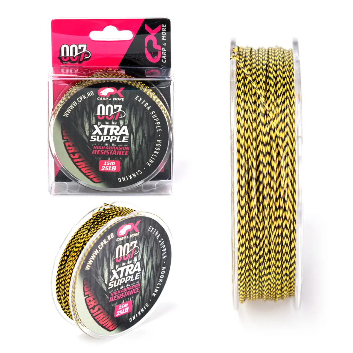 Xtra Supple hooklink green 15lb / 15m
