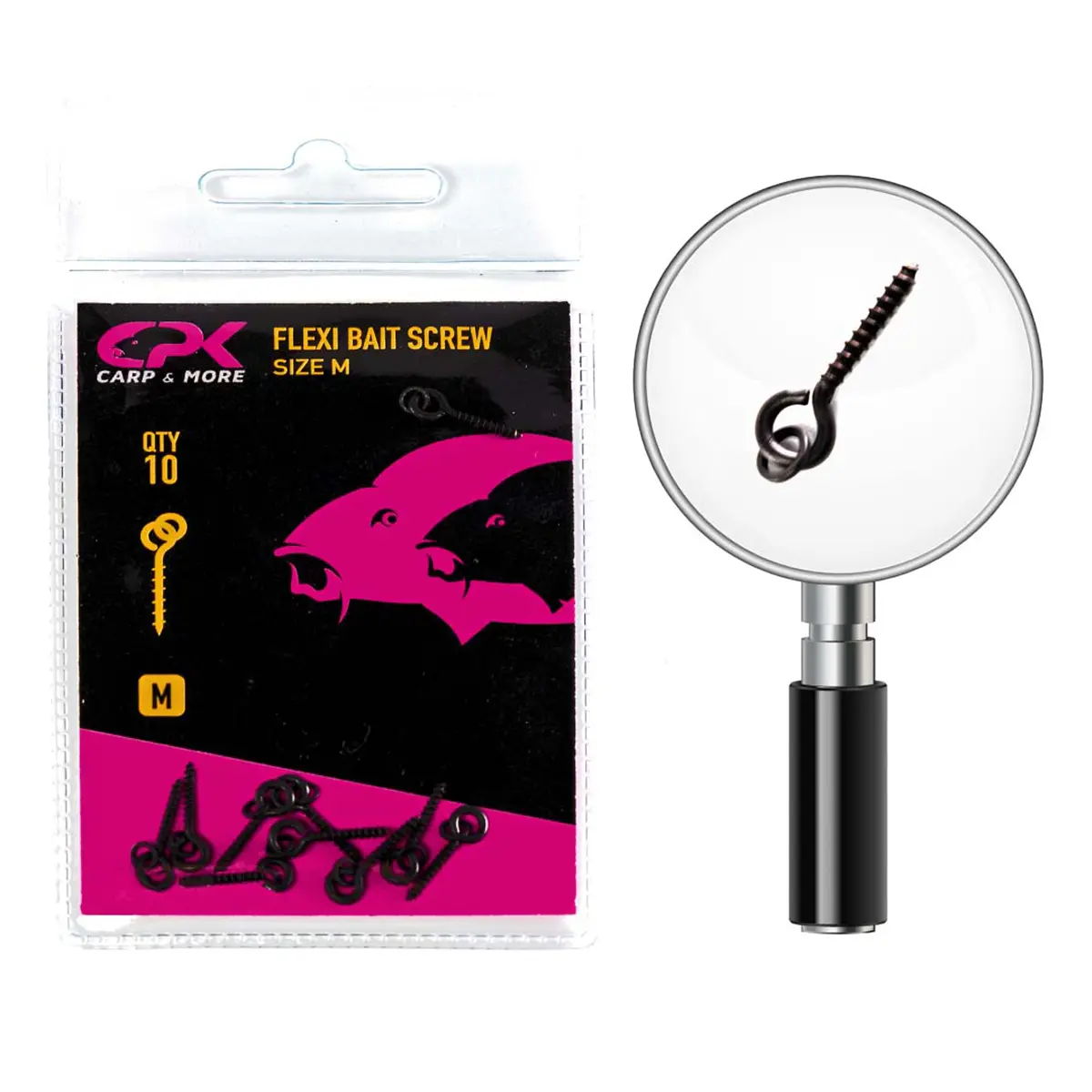 FLEXI BAIT SCREW 9mm (SURUB CU ANOU)